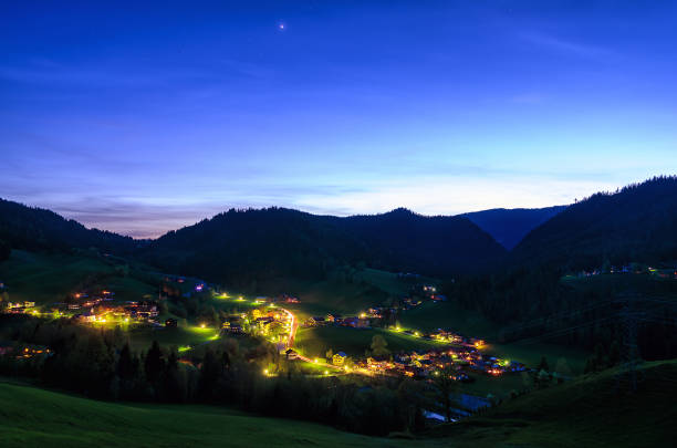 istock An alpine village 1058368240