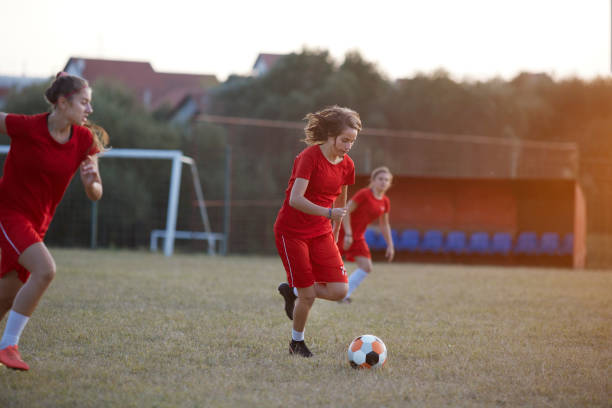 istock Women's Soccer Team 1058373142