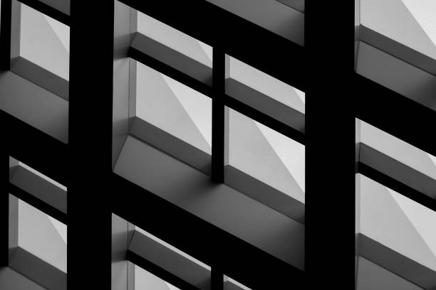 istock Abstract background architecture lines. modern architecture detail 1058374584
