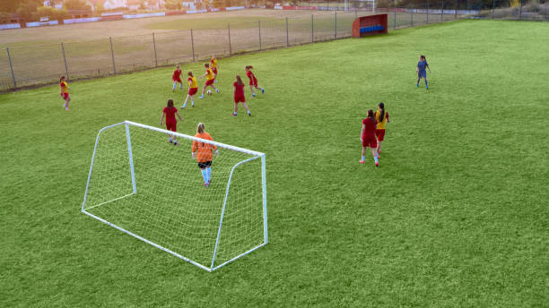 istock Women's Soccer Team 1058374604