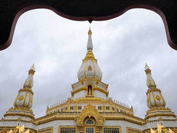 istock Phra Maha Chedi Chai Mongkol Temple, Public & Famous Temple 1058376150