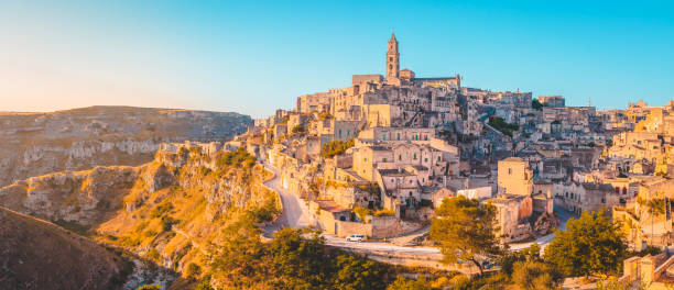 istock Sassi di Matera at sunrise, Basilicata, Italy 1058377372