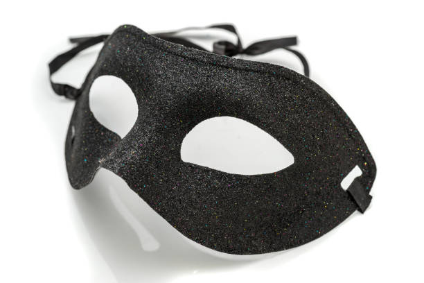 istock Black Fancy Carnival mask 1058379030