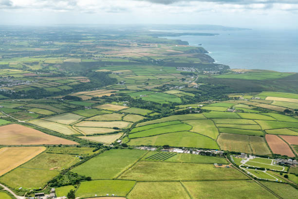 istock Aerial views over the North Cornish Coast. 1058380518