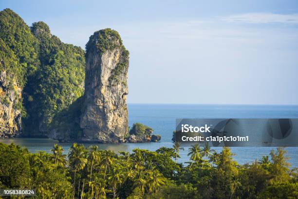 The Scenic View On A Sea With Islands And The Cliffs Stock Photo - Download Image Now