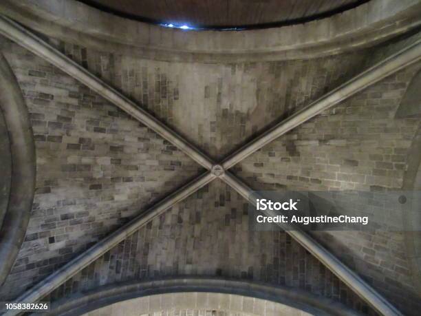 Church Of Saintgeorges Stock Photo - Download Image Now - Keystone - Architectural Feature, Church, Arch - Architectural Feature