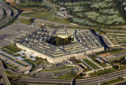 La vista aérea del Pentágono photo