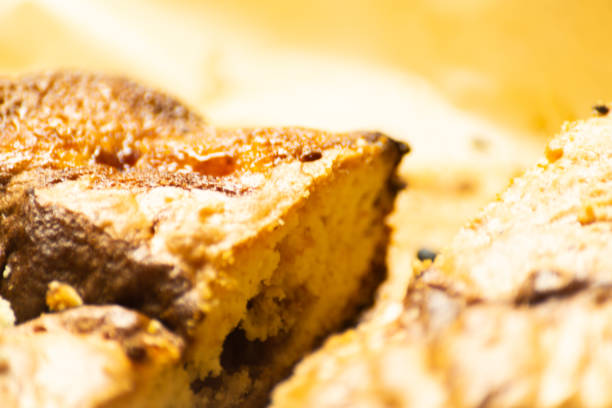 istock closeup on a crumb cake stuffed with strawberry marmalade 1058386906