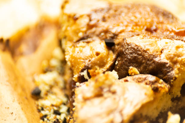 istock closeup on a crumb cake stuffed with strawberry marmalade 1058389358