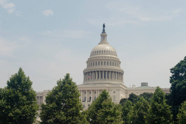 istock View Of Capitol Building Against Sky 1058390266