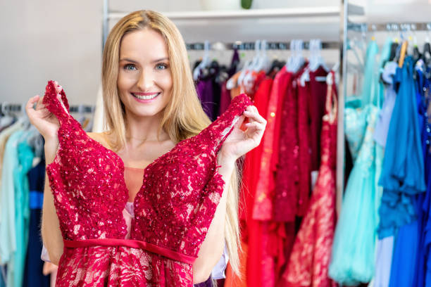 istock She is loving that dress 1058394386