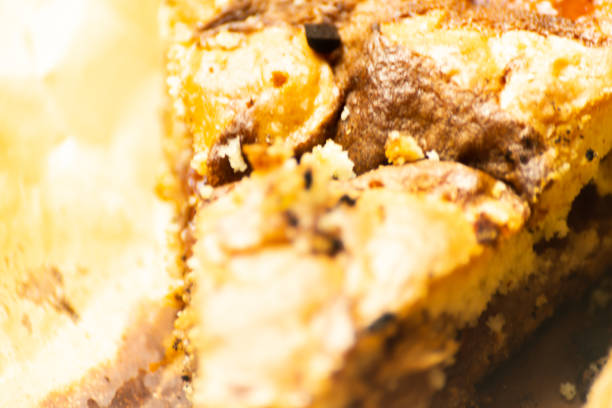 istock closeup on a crumb cake stuffed with strawberry marmalade 1058396098