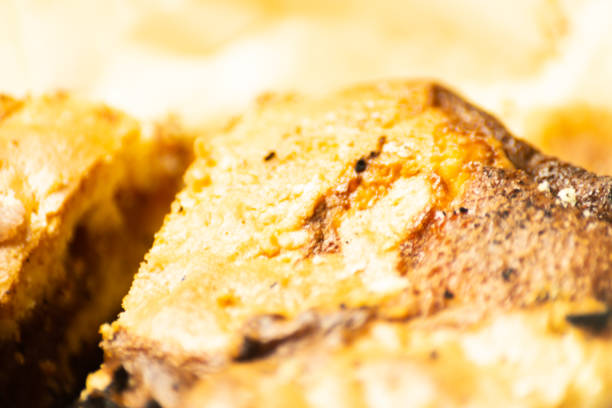 istock closeup on a crumb cake stuffed with strawberry marmalade 1058405758
