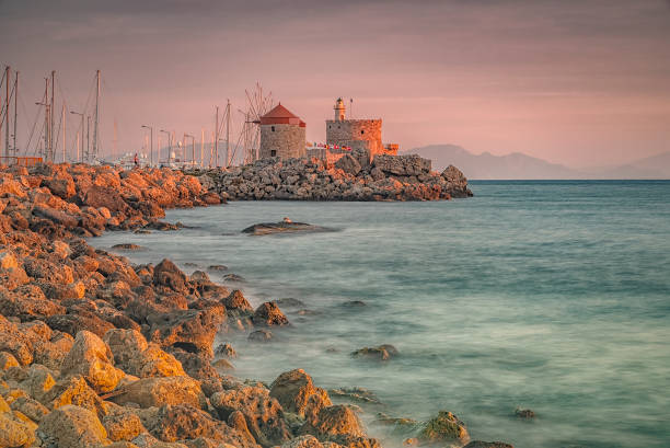 istock Rhodes Fort of St Nicholas 1058409300