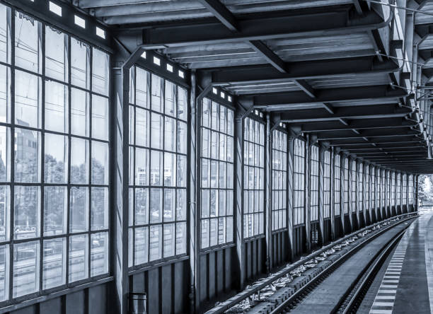 istock Interior Of Railroad Station Platform 1058427266