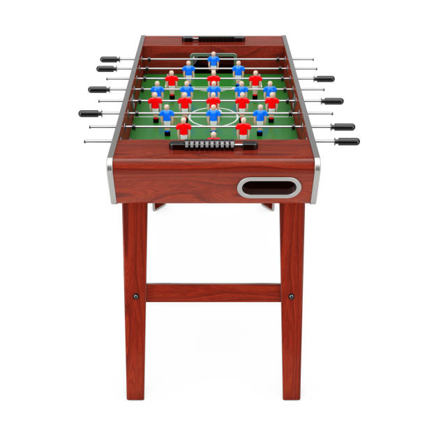 istock Soccer Table Football Game. 3d Rendering 1058428738