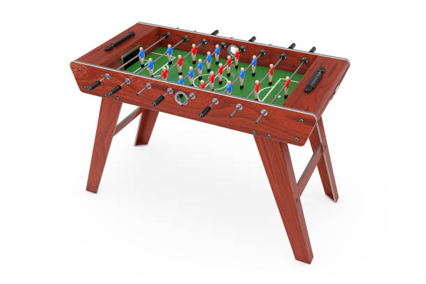 istock Soccer Table Football Game. 3d Rendering 1058428746