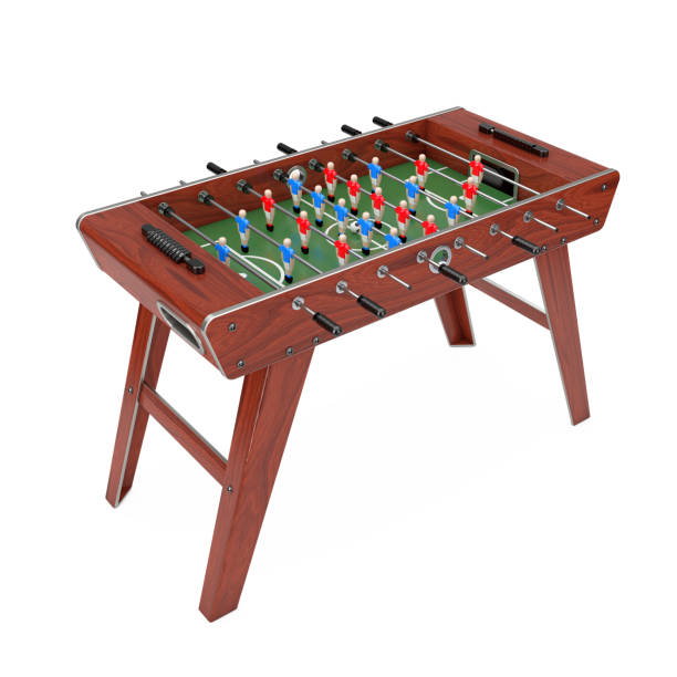 istock Soccer Table Football Game. 3d Rendering 1058428838