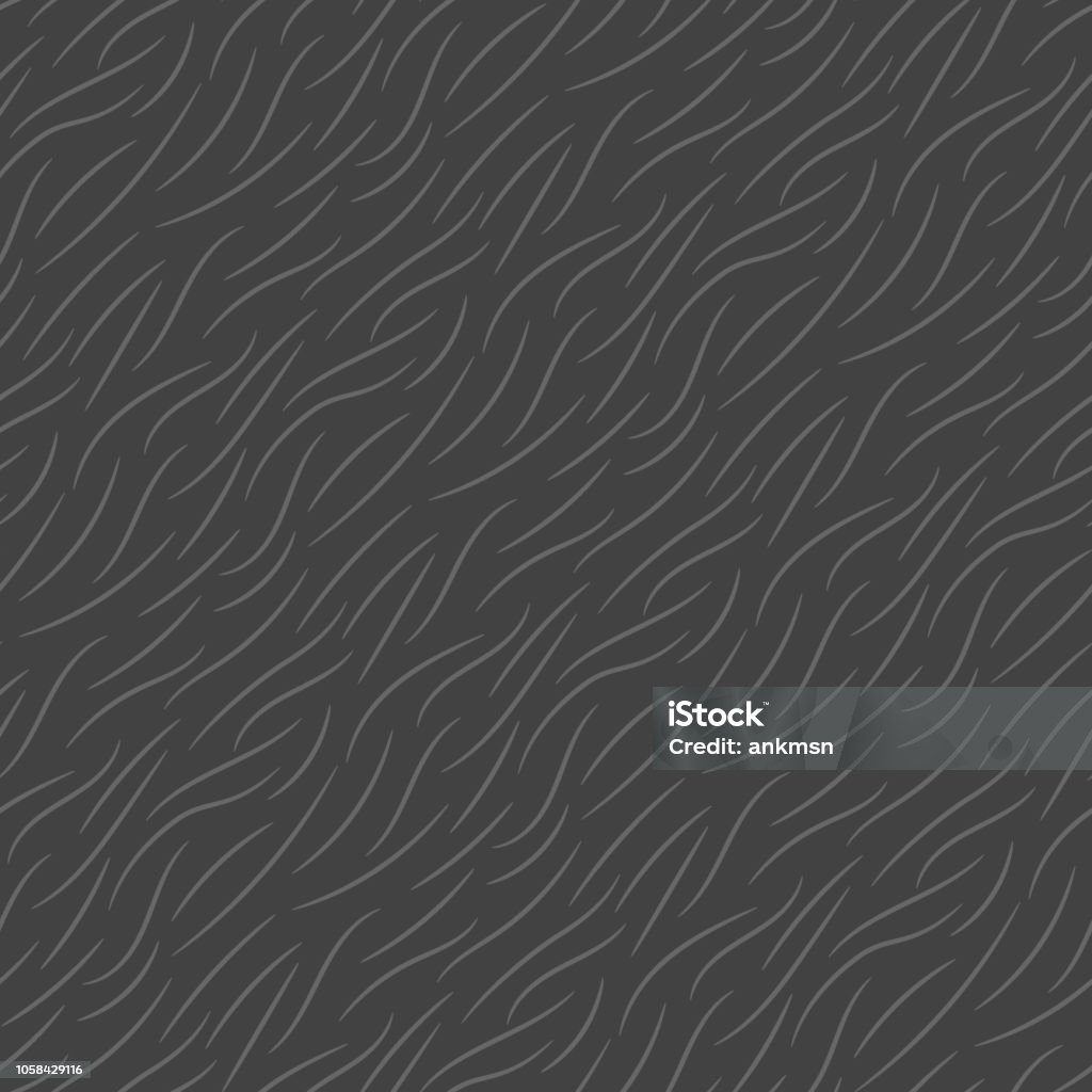 Motif sans soudure de la texture de fond Abstrait fourrure grise - clipart vectoriel de Fourrure libre de droits