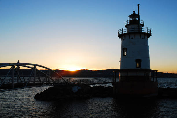 istock The sun sets behind the Tarrytown Lighthouse 1058433832