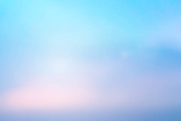 resumo blur cena de horizonte beleza com fundo colorido e brilhante efeito de luz para o projeto como banner, anúncios e conceito de apresentação - pastel - fotografias e filmes do acervo