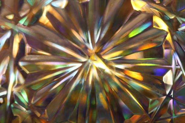 istock Rays gold rainbow.Blurred abstract creative background. Rainbow background. Lens flare. Colorful bokeh light. Illuminated burst of multicolor light. Lights of the night city. Star background 1058448716