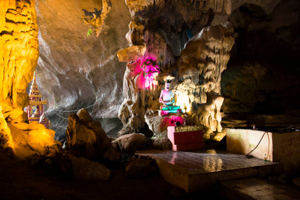 The Sadan cave in Hpa-An, Myanmar