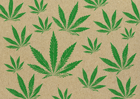 Cannabis background