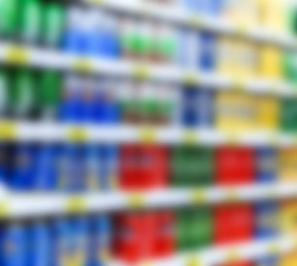 istock Different beer cans and bottles ready for sale 1058467702