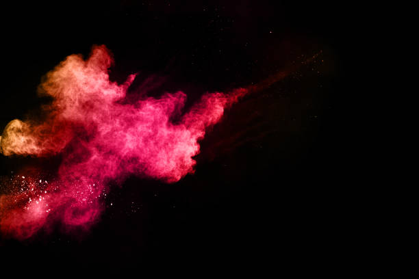 istock abstract colored dust explosion on a black background.abstract powder splatted background,Freeze motion of color powder exploding/throwing color powder, multicolored glitter texture. 1058487658