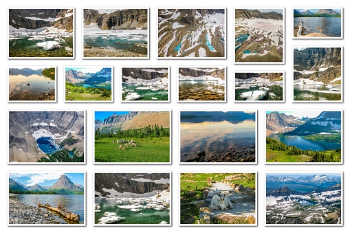 Collage de Parque Nacional los glaciares photo