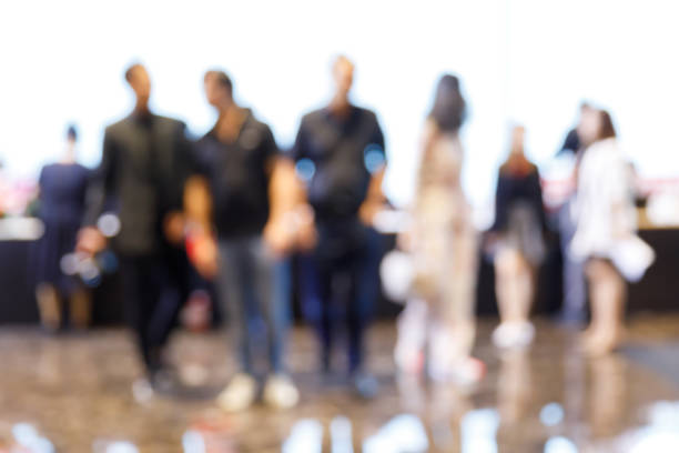 istock Blur people in press conference event 1058502888