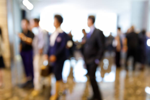 istock Blur people in press conference event 1058502892