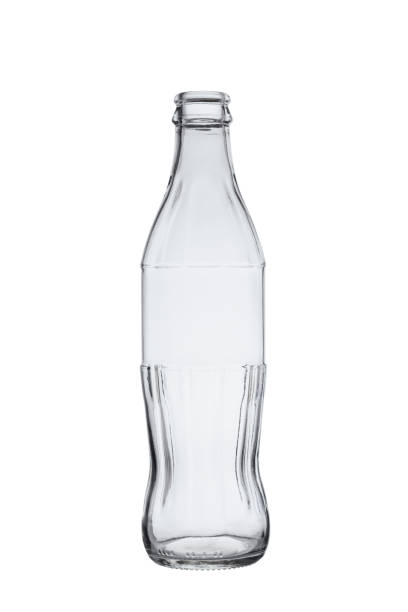 empty bottle for soft carbonated drinks without cover, on a white background empty bottle for soft carbonated drinks without cover, on a white background bottle empty nobody glass stock pictures, royalty-free photos & images