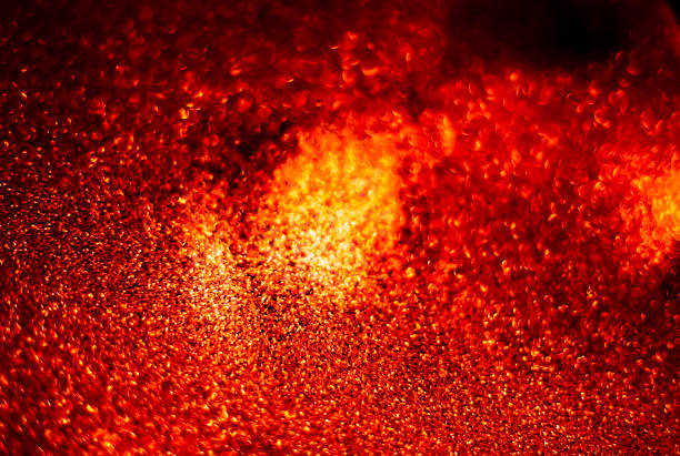 istock Abstract bokeh glitter background. Defocused background. Blurred bright light on black 1058505598