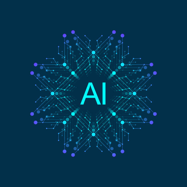 Artificial Intelligence Logo, Icon. Vector symbol AI. Deep Learning and Future Technology Concept Design. Artificial Intelligence Logo, Icon. Vector symbol AI. Deep Learning and Future Technology Concept Design artificial intelligence icon stock illustrations