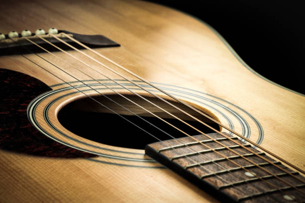 istock Close-up of acoustic guitar 1058514698