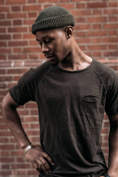 istock Young African man in casual clothing 1058516154