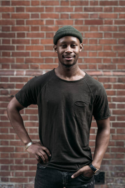 istock Young African man in casual clothing 1058516450