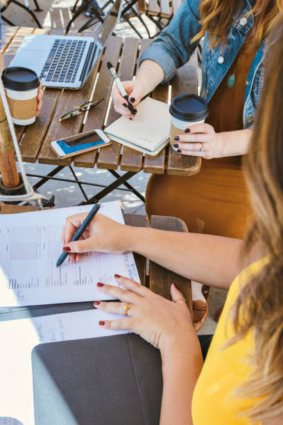 Small Business Meeting at a Cafe