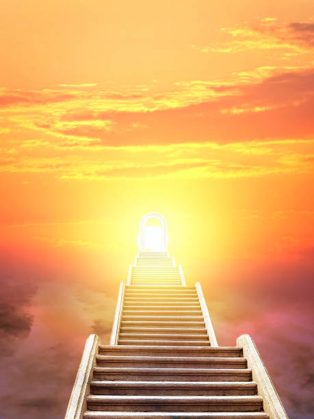 istock ladder rising to the rising sun 1058526134