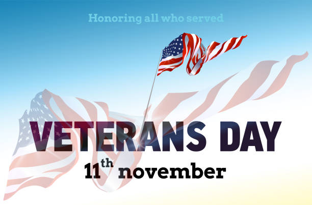 istock Veterans day. Honoring all who served. November 11 - Vector / Illustration 1058526204