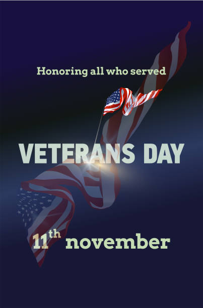 istock Veterans day. Honoring all who served. November 11 - Vector / Illustration 1058526208