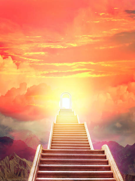 istock ladder rising to the rising sun 1058526462