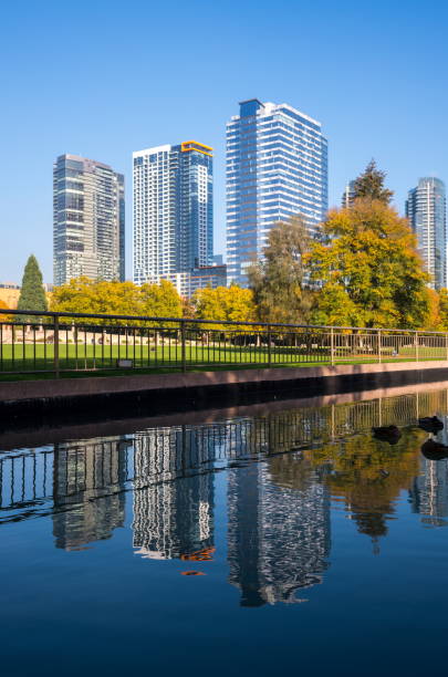 Bellevue Downtown Park in Washington-USA