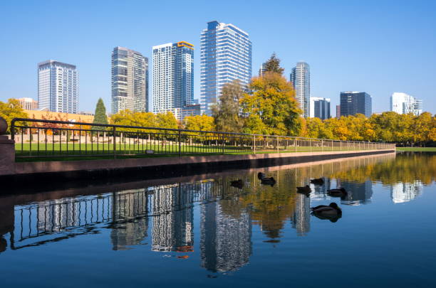istock Bellevue Downtown Park in Washington-USA 1058536104