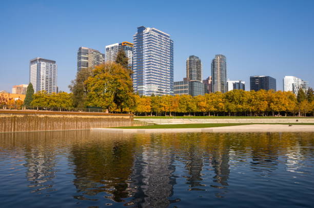 istock Bellevue Downtown Park in Washington-USA 1058536484