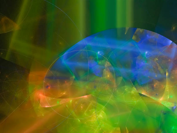 istock abstract digital fractal, beautiful design, futuristic 1058540048