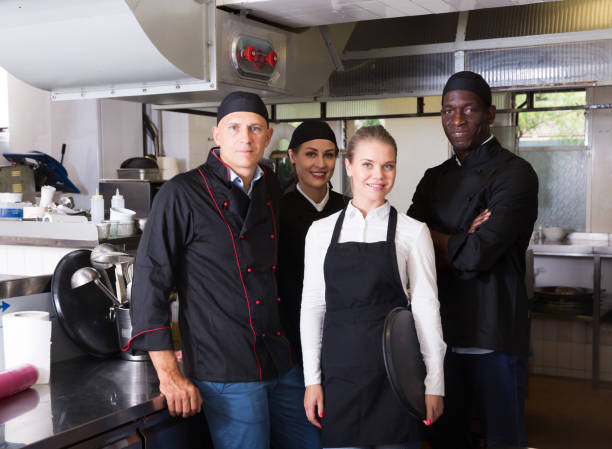 istock Successful team of restaurant 1058540360