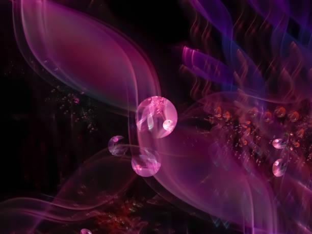 istock abstract digital fractal, beautiful design, futuristic 1058540362